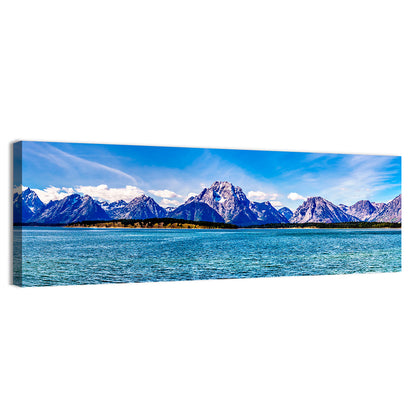 Mount Moran Over Jackson Lake Wall Art