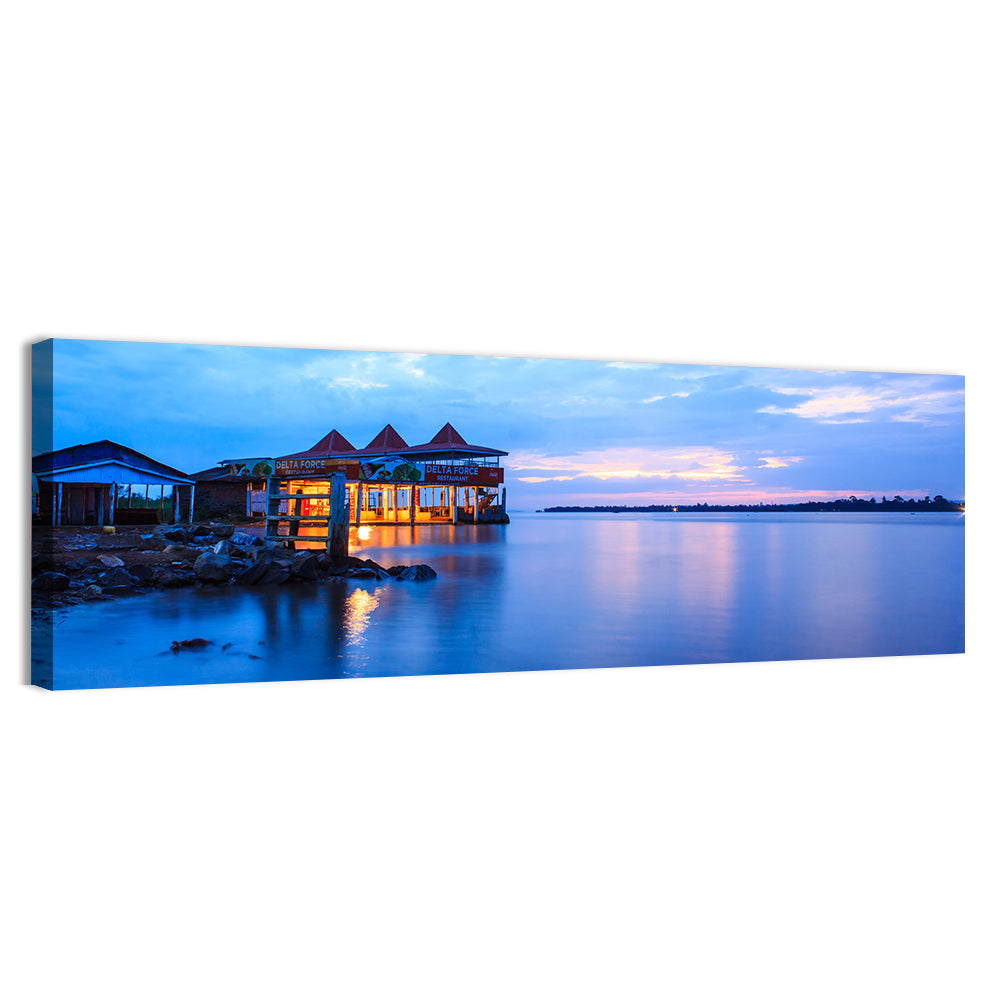 Twilight Restaurant on Lake Victoria Wall Art