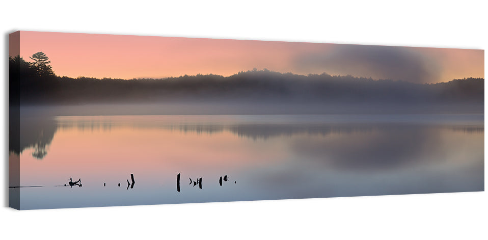 Pete's Lake at Dawn Wall Art