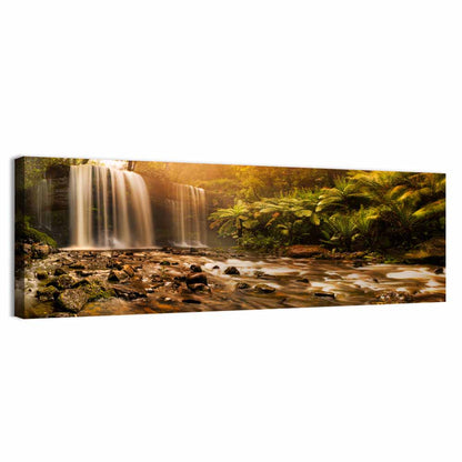 Russell Falls Golden Hour Wall Art