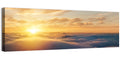 Layered Clouds at Sunset Wall Art