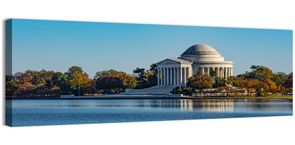 Thomas Jefferson Memorial Reflection Wall Art