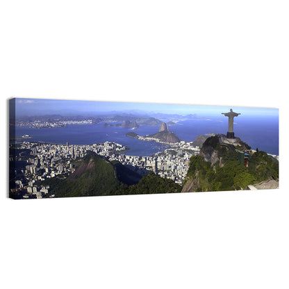 Christ the Redeemer Over Rio De Janeiro Wall Art