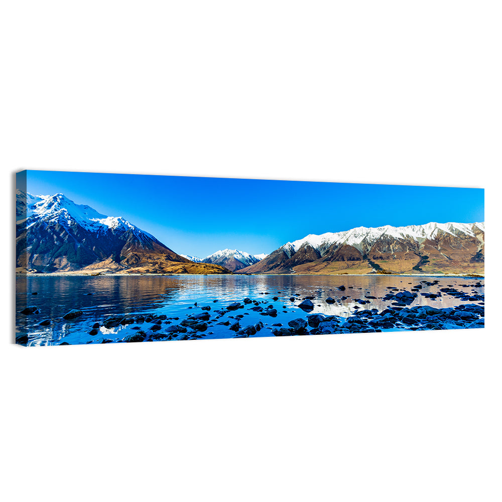 Lake Ohau Mountain Reflection Wall Art