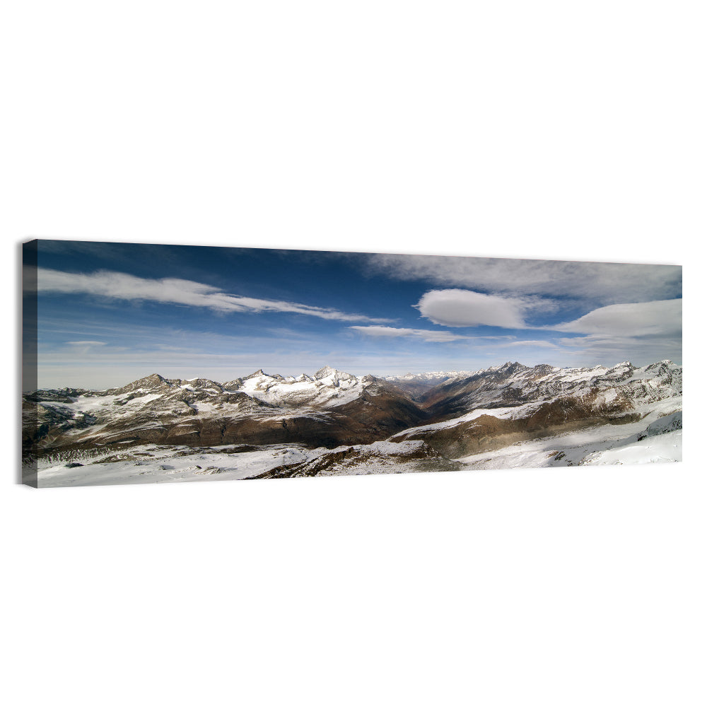 Snow-capped Peaks of Zermatt Wall Art