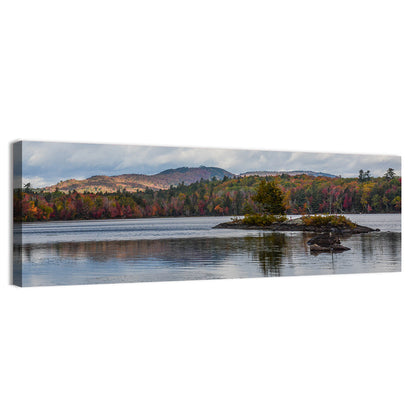 Lake Umbagog Autumn Reflection Wall Art