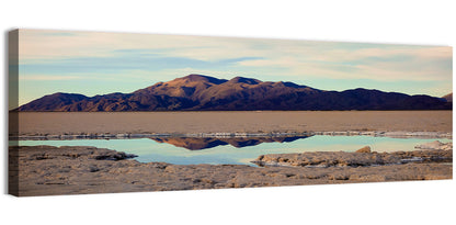 Salinas Grande Salt Flat Reflection Wall Art