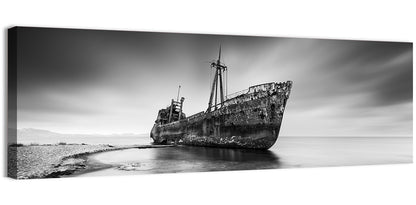 Dimitrios Shipwreck, Gytheio Wall Art