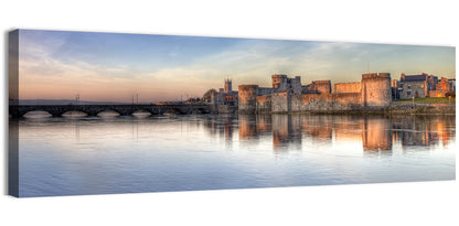 King John's Castle at Sunset Wall Art