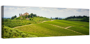 Chianti Vineyards Hills Wall Art