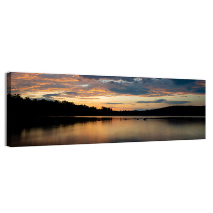 Lake Squam Sunrise Reflection Wall Art