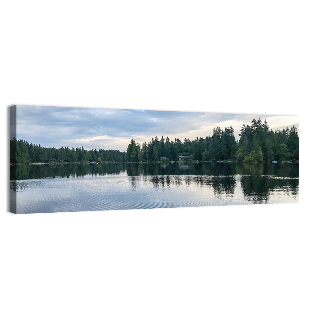 Beaver Lake Park Sunrise Reflection Wall Art