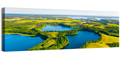 Narachanski Lake Meadows Aerial View Wall Art