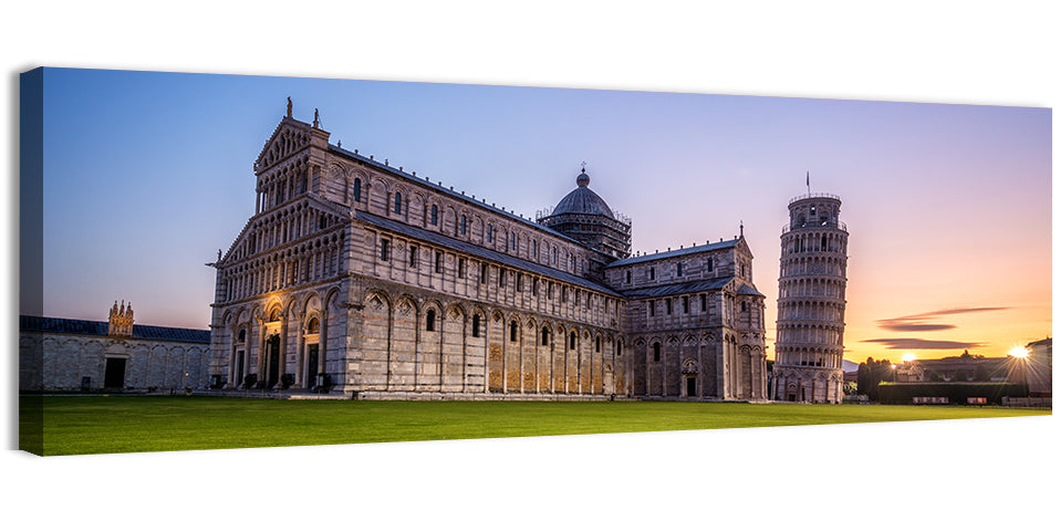 Leaning Tower of Pisa at Dusk Wall Art