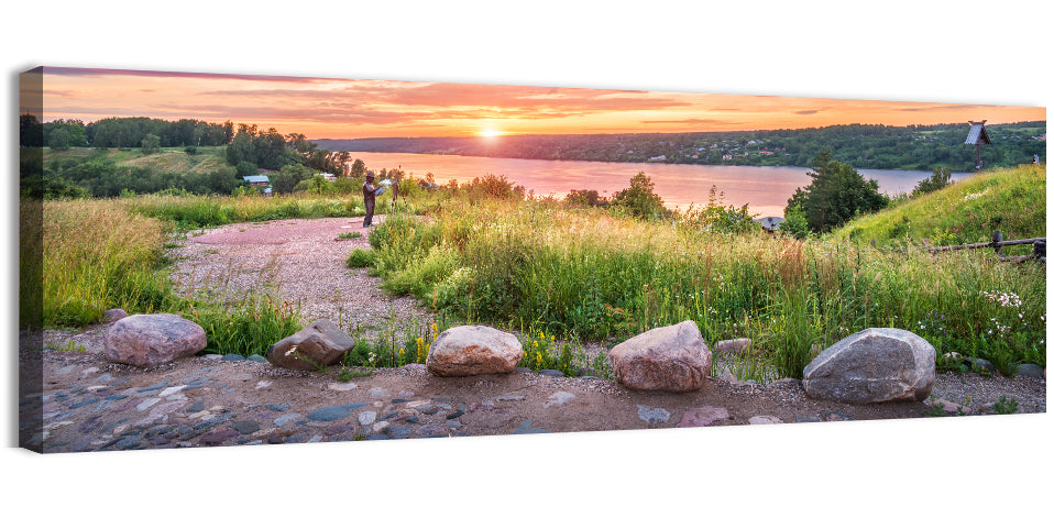 Mount Levitan Sunset Wall Art