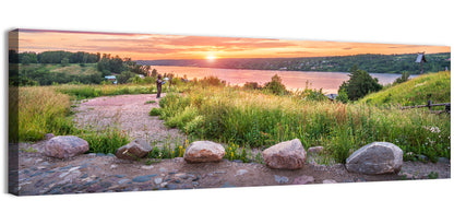 Mount Levitan Sunset Wall Art