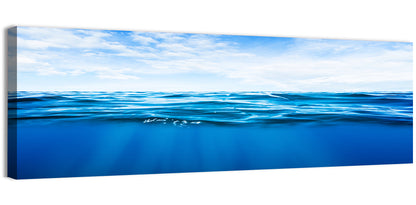 Split-level Ocean Sunlight Wall Art
