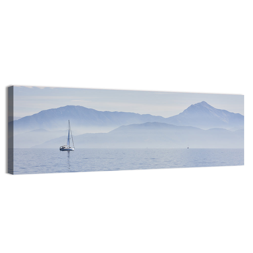 Boat & Calm Sea Wall Art