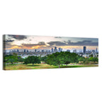Tel Aviv Skyline at Dusk Wall Art