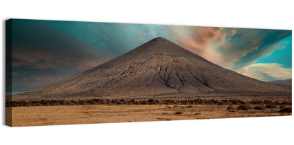Volcanic Cone at Golden Hour Wall Art