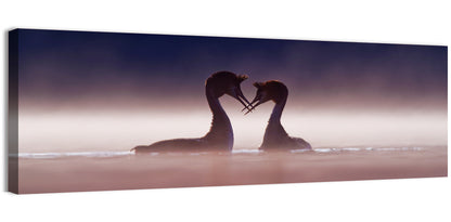 Romantic Water Birds Wall Art