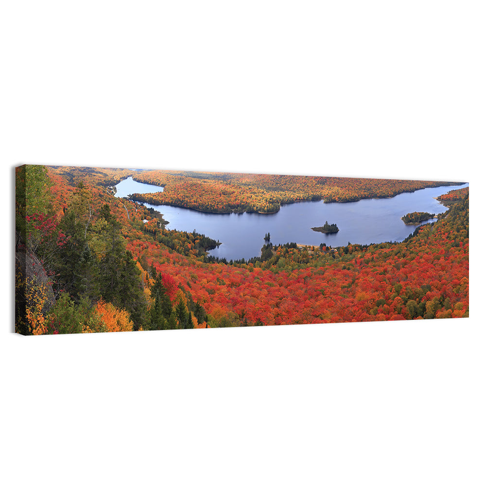 Lake Monroe Autumn Vista Wall Art