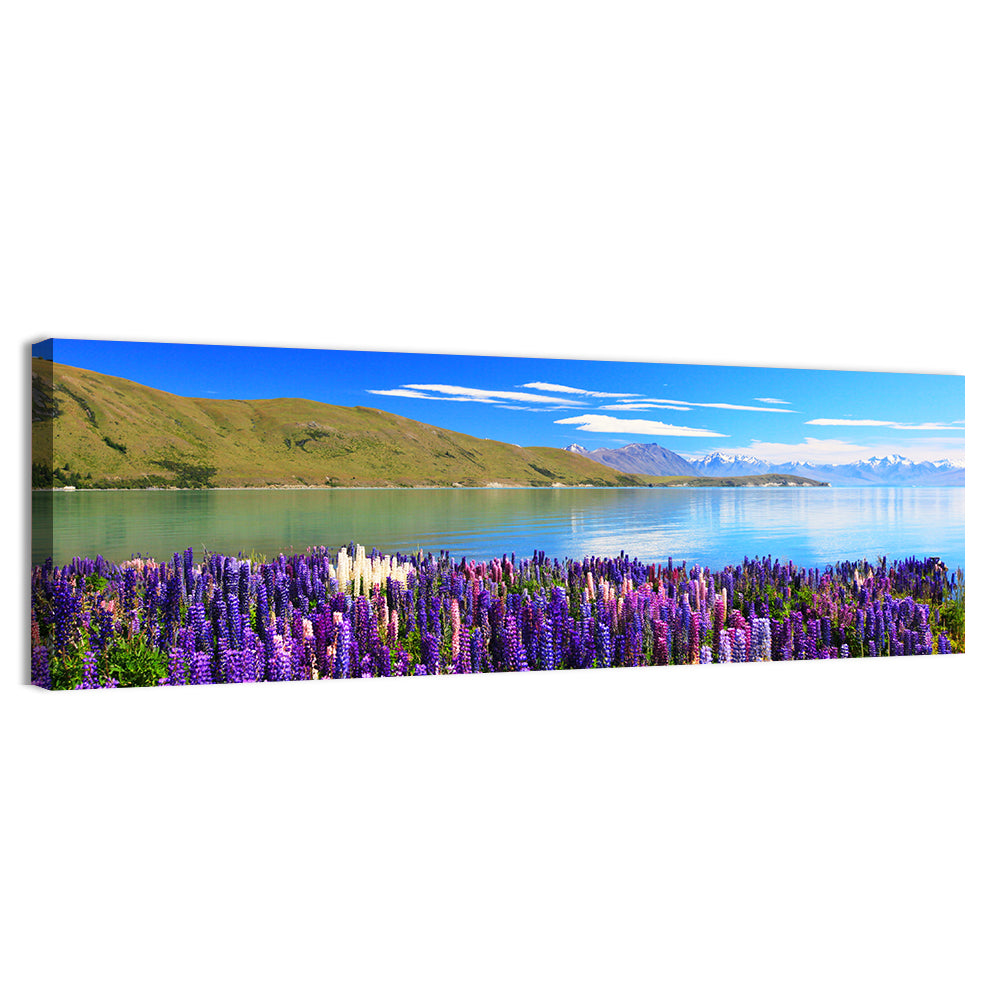 Lake Tekapo Lupine Fields Wall Art