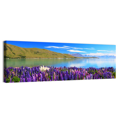 Lake Tekapo Lupine Fields Wall Art