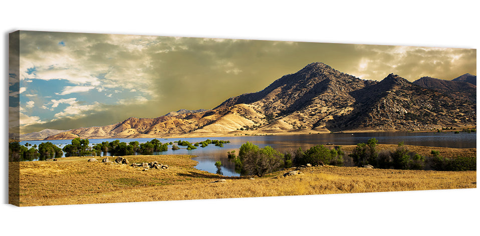 Lake Kaweah at Golden Hour Wall Art