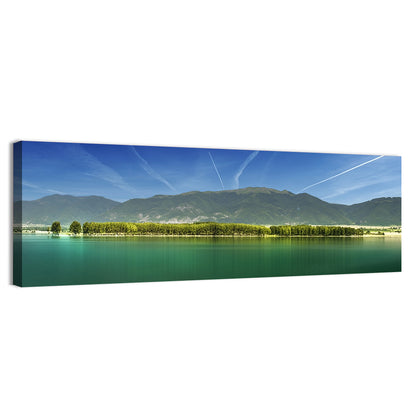 Koprinka Dam Reflections Wall Art