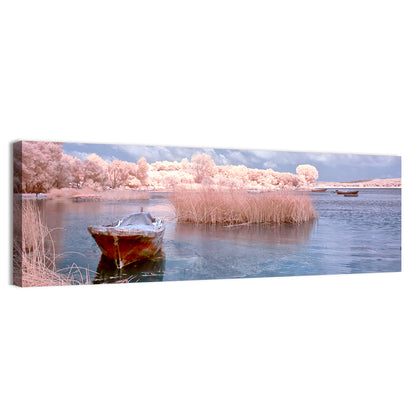 Golyazi Lake Boat Wall Art