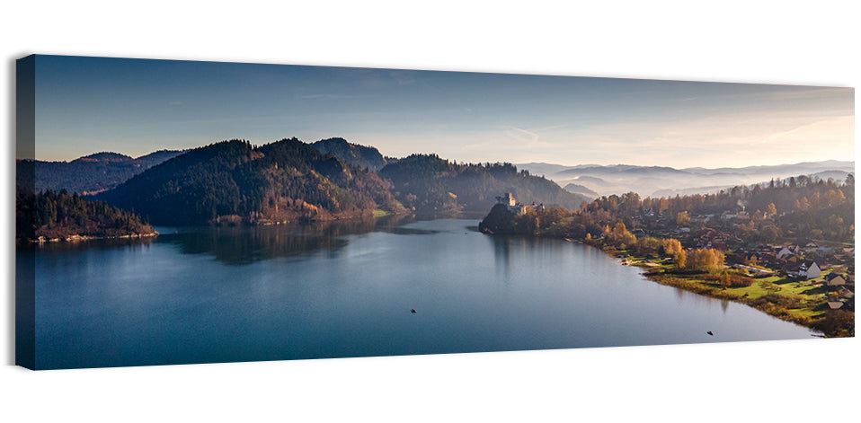 Niedzica Castle on Czorsztyn Lake Wall Art