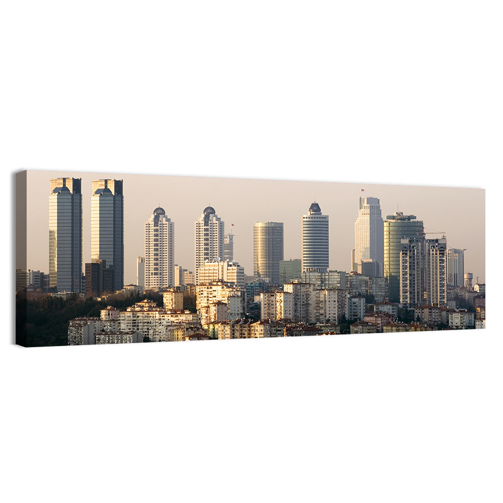 Levent Golden Hour Skyline Wall Art