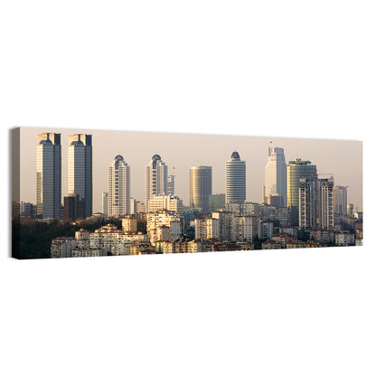 Levent Golden Hour Skyline Wall Art