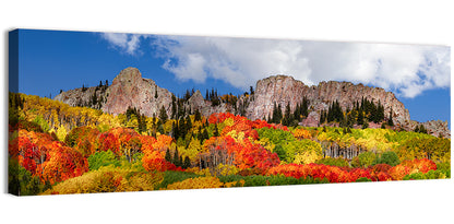 Colorado Rocky Mountains in Autumn Wall Art
