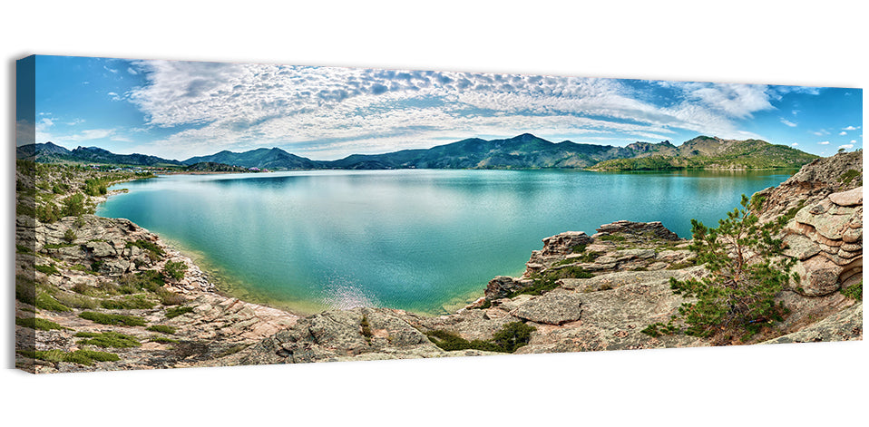 Lake Kivu Shoreline Wall Art