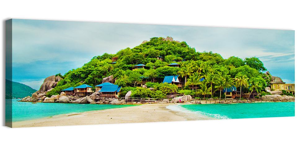 Koh Nang Yuan Sandbar Island Beach Wall Art