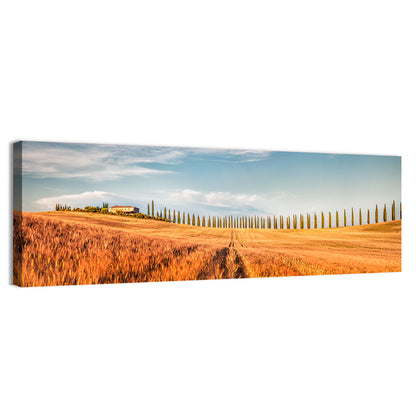 Tuscan Wheat Field Wall Art