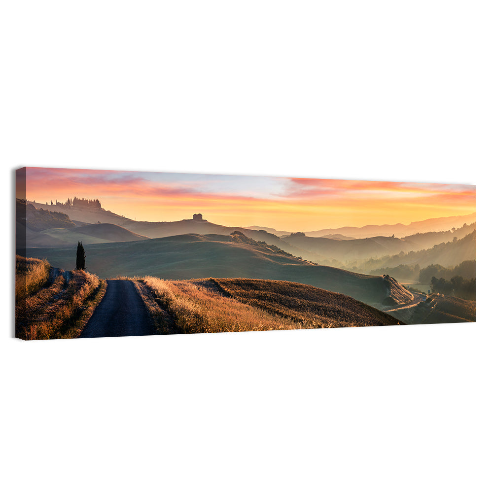 Country Road in Tuscany Wall Art