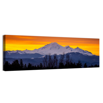 Sunrise Over Mount Baker Wall Art