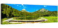 Seealpsee Footbridge Alpine Lake Wall Art