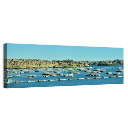 Philae Harbor, Lake Nasser Wall Art