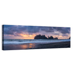 Rialto Beach Sea Stacks at Sunset Wall Art