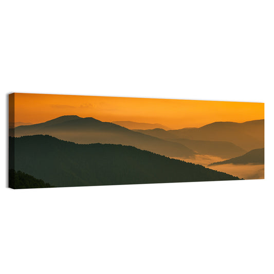 Mountains Valley Wall Art