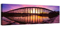 Mon Bridge Sunset, Sangkhlaburi Wall Art