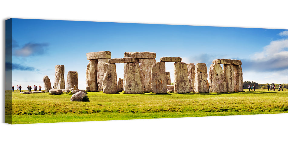 Stonehenge Under Blue Sky Wall Art