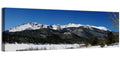 Pikes Peak Winter View Wall Art
