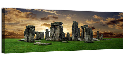 Stonehenge at Sunset Wall Art