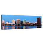 Norfolk Skyline at Twilight Wall Art