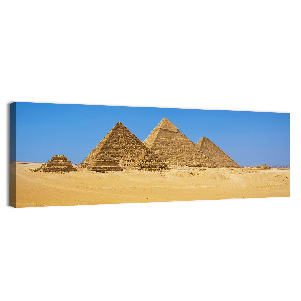 Pyramids of Giza Photograph Wall Art